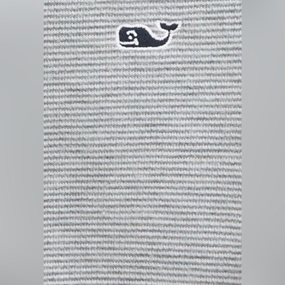 Vineyard Vines Kids' Saltwater Stripe Quarter Zip Sweatshirt Size 5 NEW w/ TAGS - Picture 2 of 8